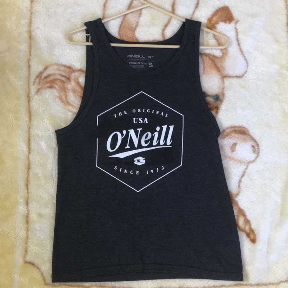 ONEIL DARK GREY WOMENS TANK TOP ( SIZE SMALL )